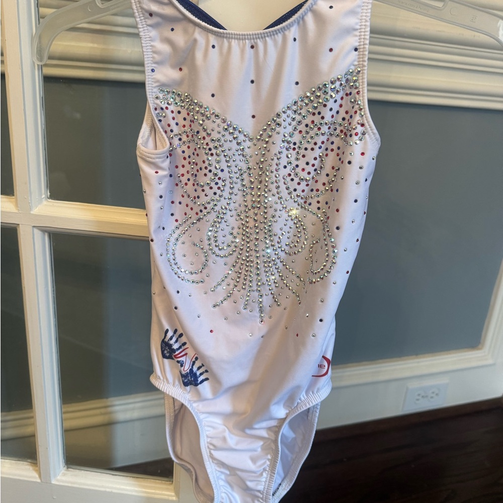 Chalk Warrior USA Leotard EUC